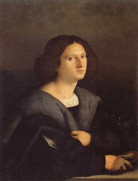 Palma Vecchio Portrait of a Man Spain oil painting art